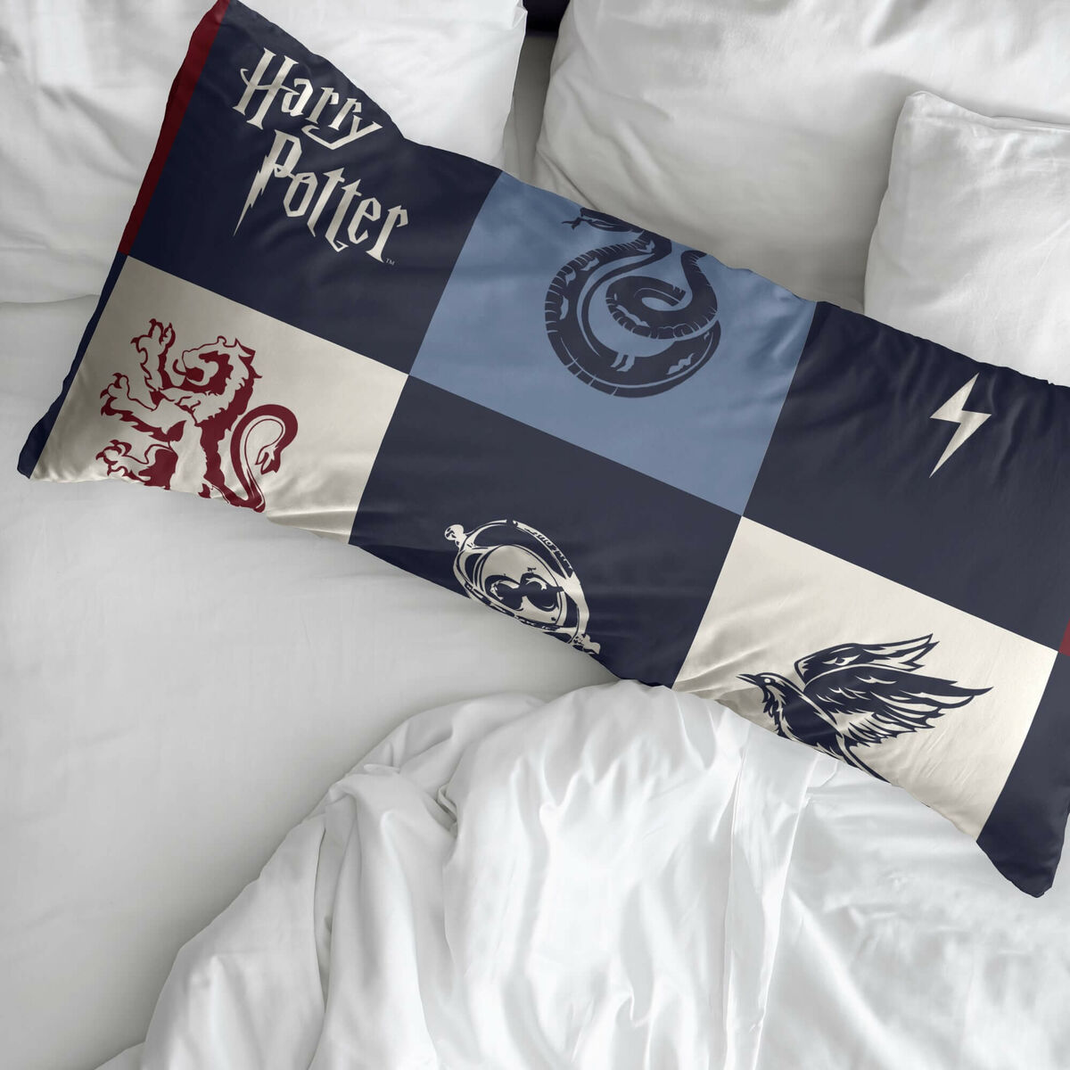Kussensloop Harry Potter Hogwarts Multicolour 175 Draden 30 x 50 cm